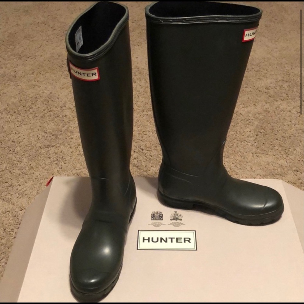 Hunter rain boots